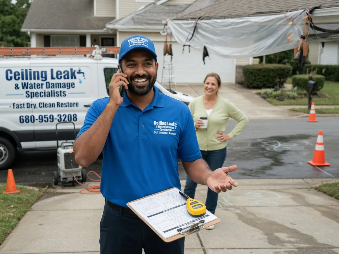 Ceiling Leak Cleanup Lobelville, TN FAQs